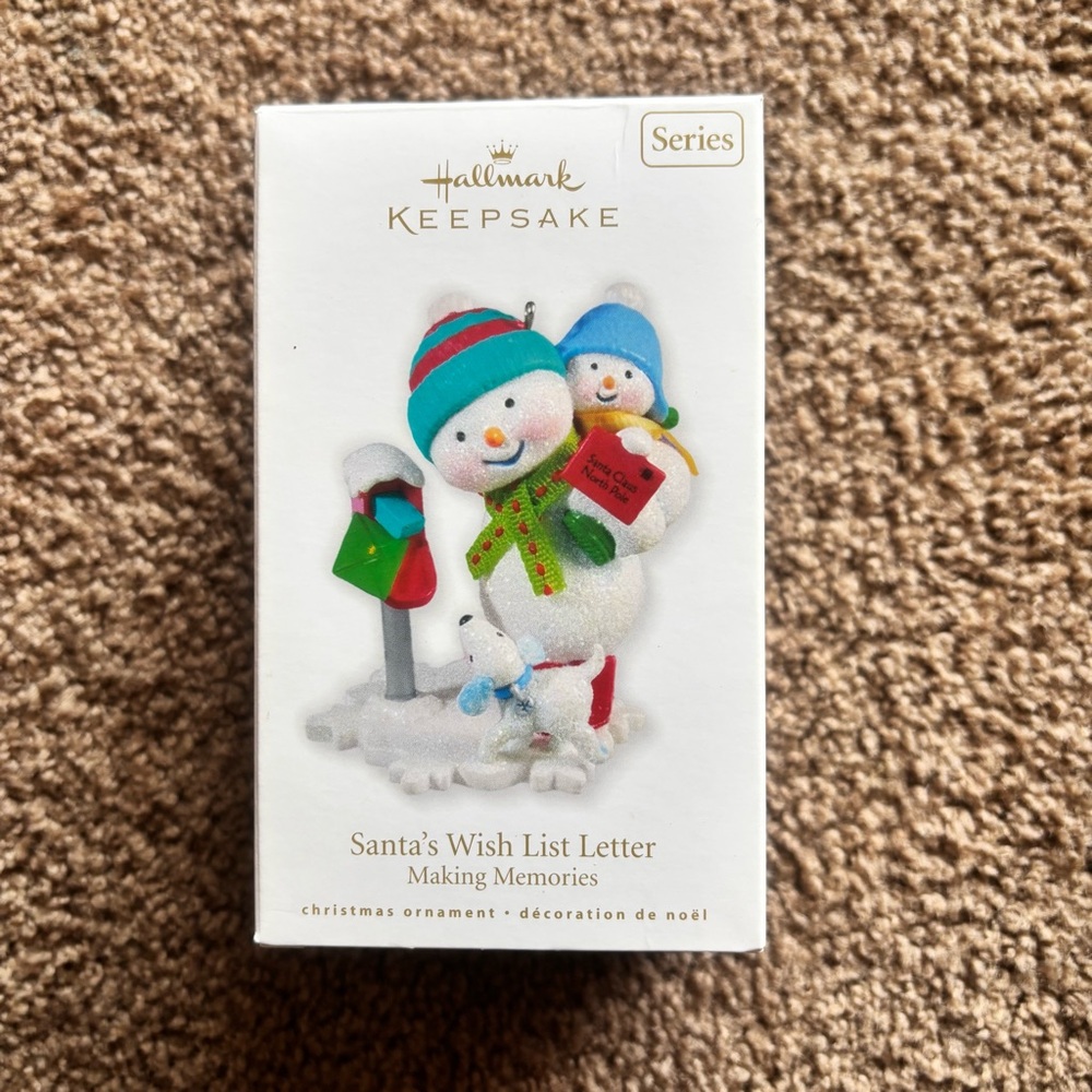 Hallmark Keepsake Santa's Wish List Ornament